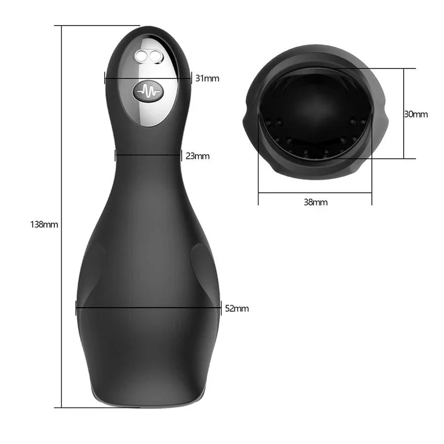 Soft Silicone Male Penis Training Vibrator  Xinghaoya