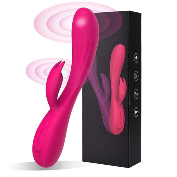 Soft Silicone Waterproof Rabbit Vibrator for Women - xinghaoya official store