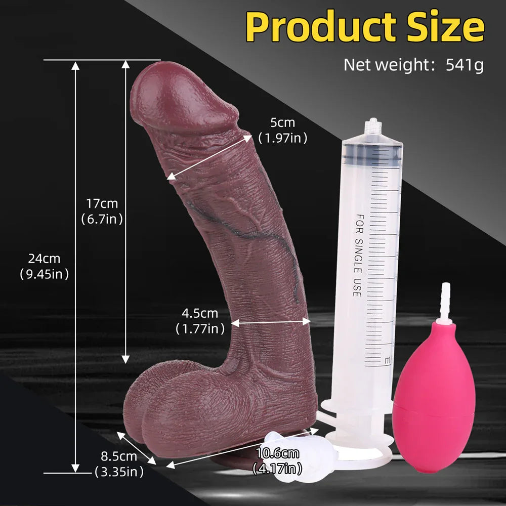 squirting dildo