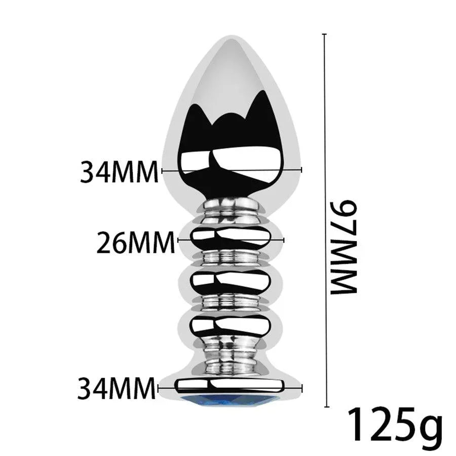 Stainless Steel Thread Butt Plug Toy Xinghaoya Stainless Steel Thread Butt Plug Toy Xinghaoya