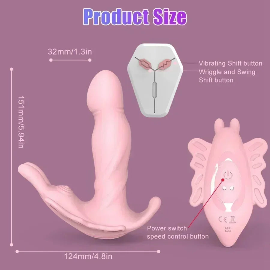 Remote Control Wearable Butterfly Vibrator Xinghaoya Remote Control Wearable Butterfly Vibrator Xinghaoya