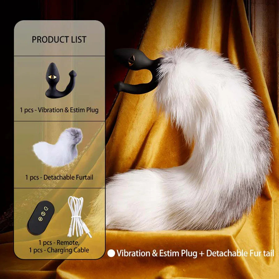 Remote Tail Pulse Vibrating Anal Plug Xinghaoya Remote Tail Pulse Vibrating Anal Plug Xinghaoya