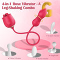 The Rose Sexual Toy Clit Vibrator for Women - xinghaoya official store