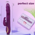 Thrusting Dildoe Rabbit Vibrator for Women - xinghaoya official store