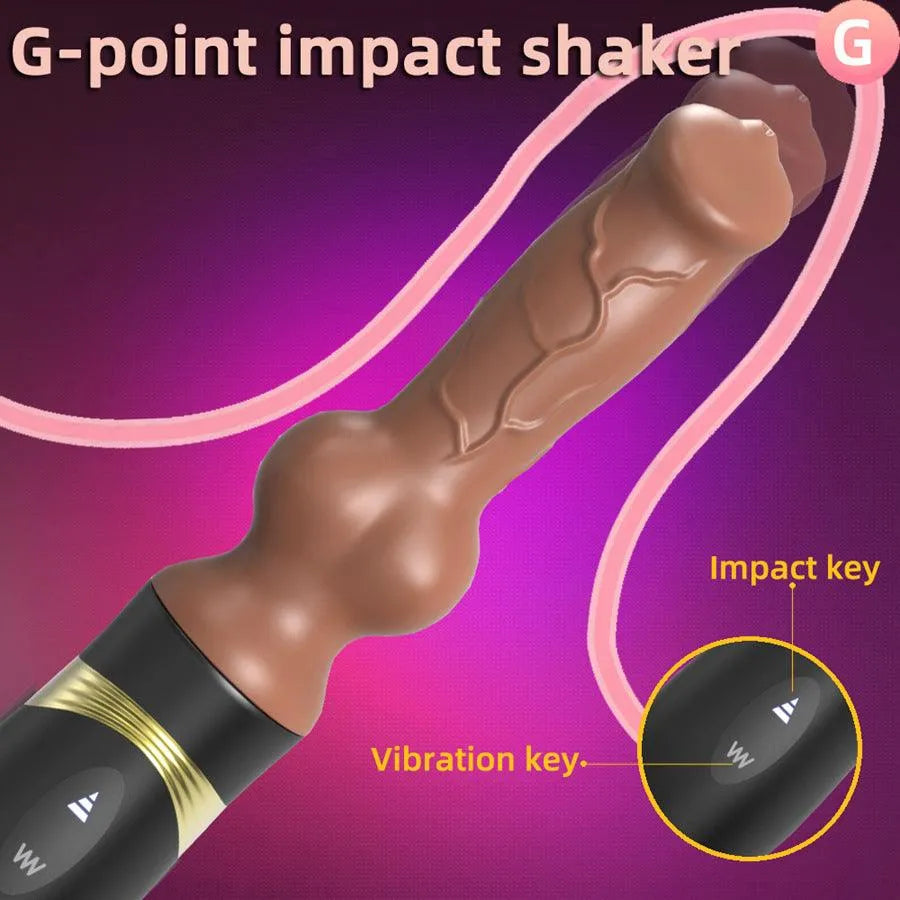 Stoender realistischer Hundeknoten-Dildo-Vibrator Xinghaoya Stoender realistischer Hundeknoten-Dildo-Vibrator Xinghaoya