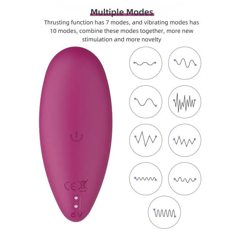 Thrusting Vibrating Butt Plug Intimate Toy Xinghaoya Thrusting Vibrating Butt Plug Intimate Toy Xinghaoya
