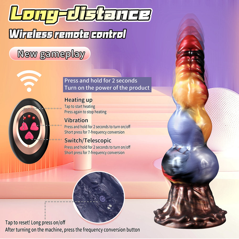 thrusting vibrator