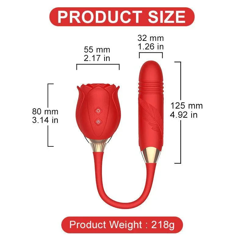 Upgraded Disassembly Rose Clit Sucker Sex Toy Vibrator for Women Xinghaoya Upgraded Disassembly Rose Clit Sucker Sex Toy Vibrator for Women Xinghaoya