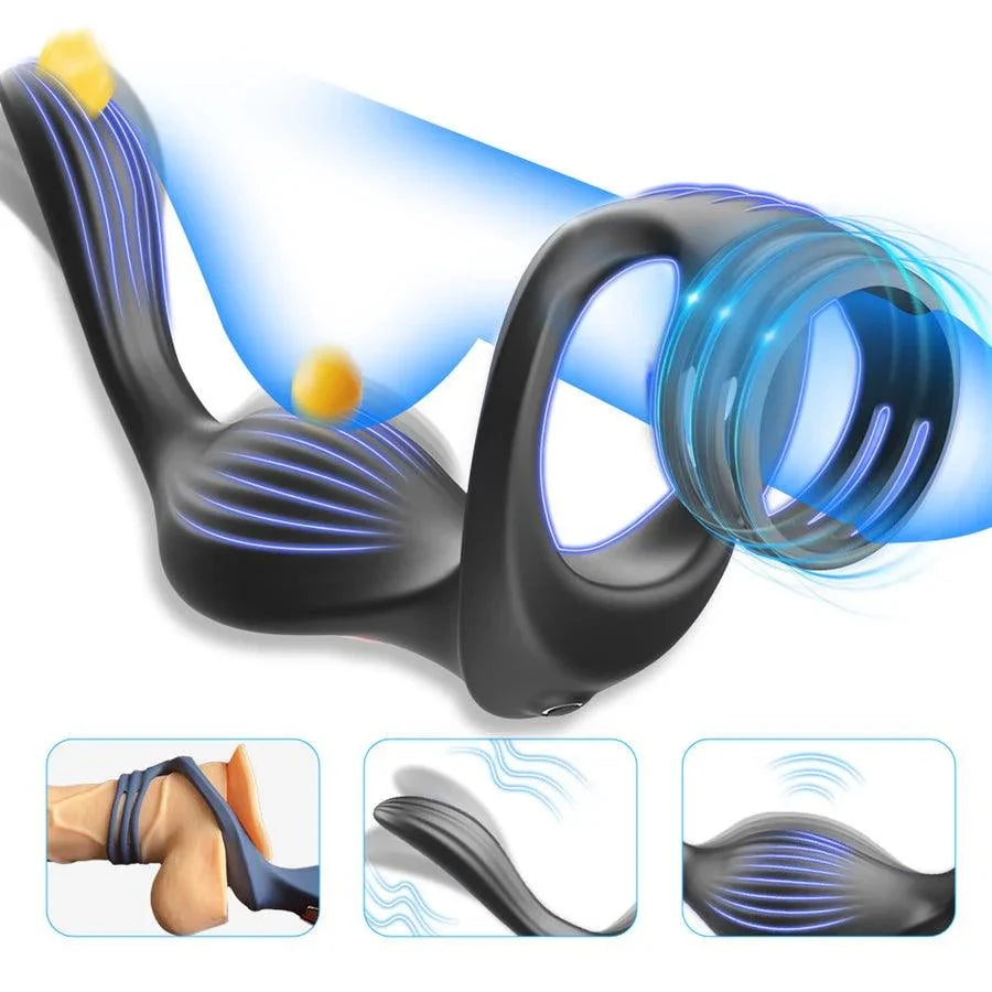 Vibrating Cock Ring for Men Xinghaoya Vibrating Cock Ring for Men Xinghaoya