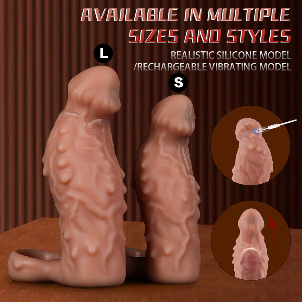 vibrating cock sleeve
