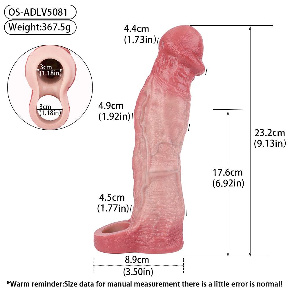 vibrating dick sleeve