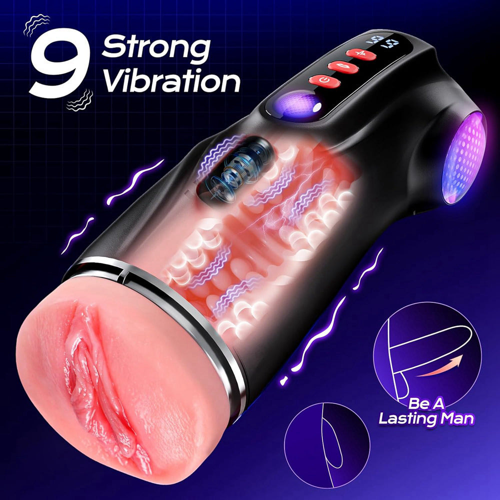 vibrating male masturbator