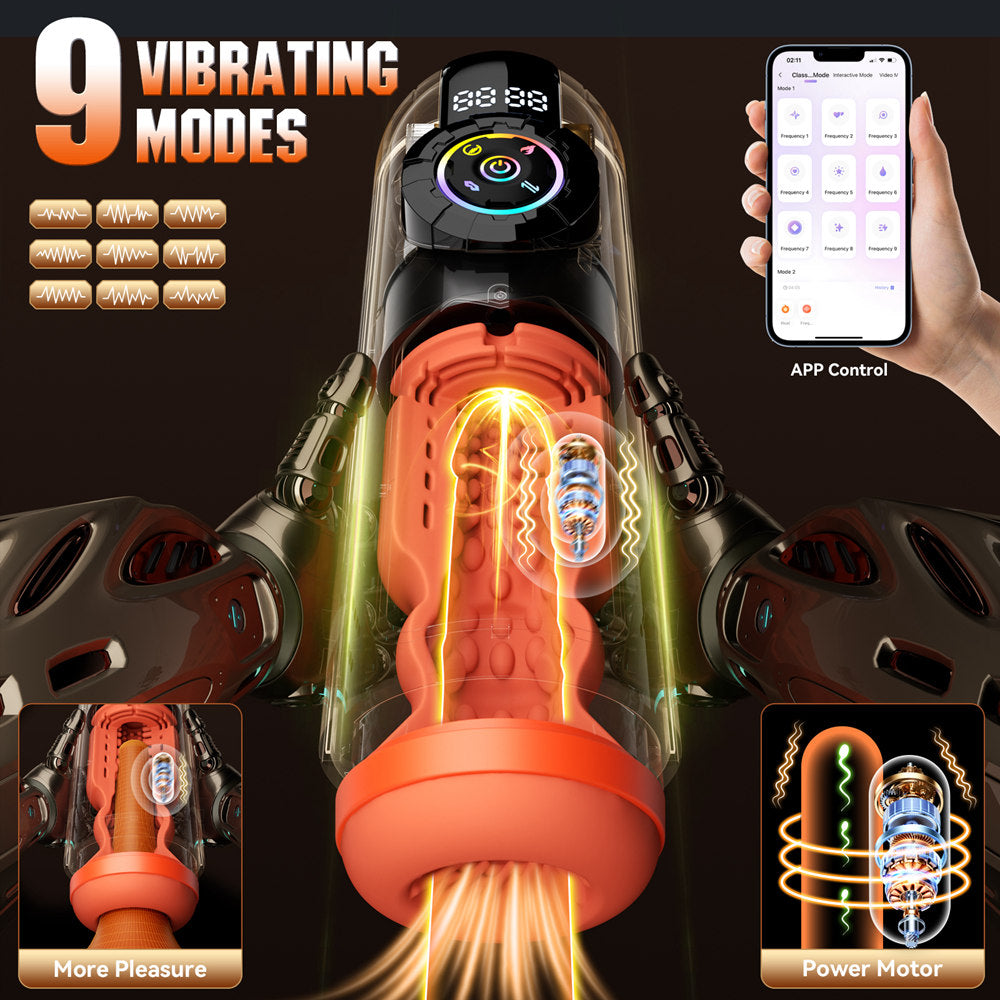 vibrating masturbator