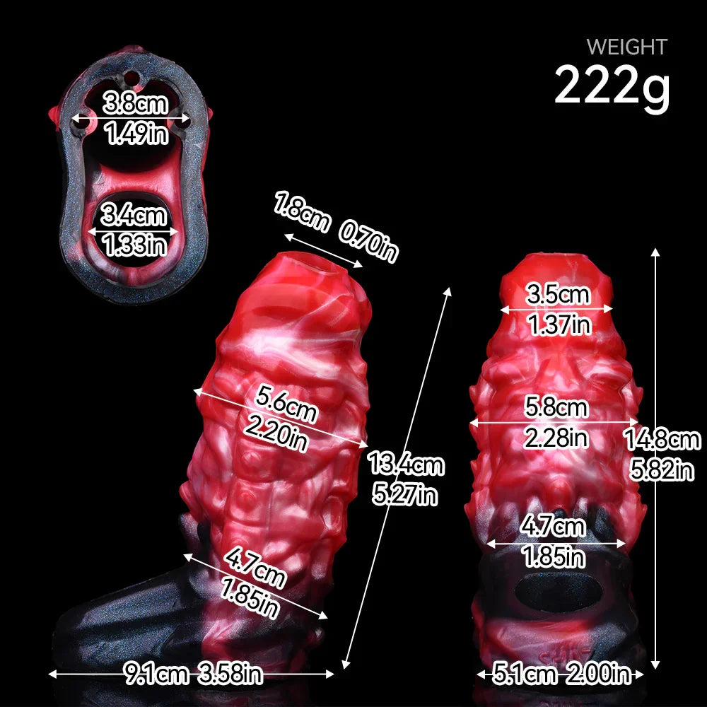 Xinghaoya Smart APP Control Vibrating Cock Sleeve