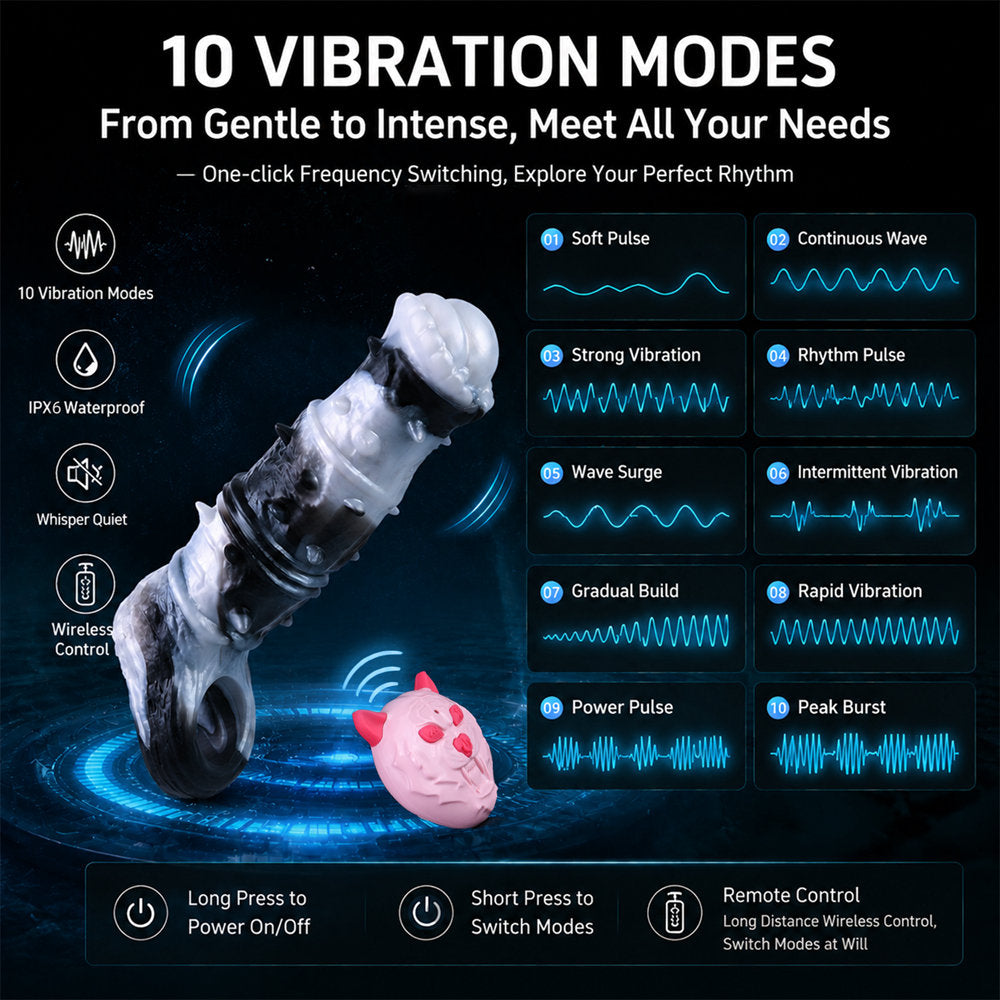 vibrating penis sleeve