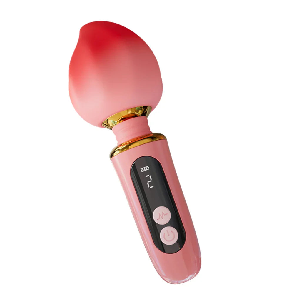 Xinghaoya Peach Mini Wand Vibrator Xinghaoya Peach Mini Wand Vibrator