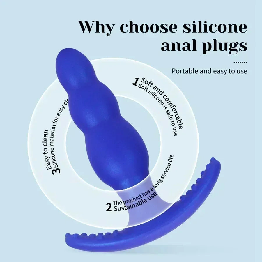 Wearable Silicone Butt Plug Xinghaoya Wearable Silicone Butt Plug Xinghaoya