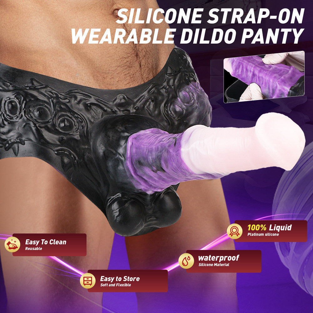 wearable hollow dildo