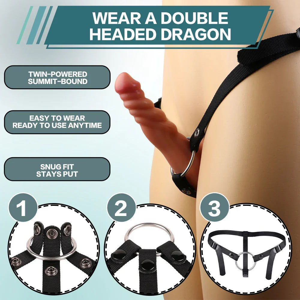 Xinghaoya Wearable Remote Vibrating Strap-On Xinghaoya Wearable Remote Vibrating Strap-On