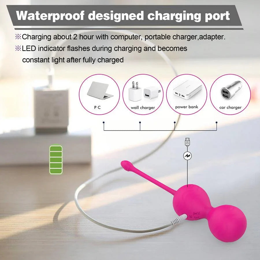 Wireless Remote Vibrating Kegel Balls Combo Set Xinghaoya Wireless Remote Vibrating Kegel Balls Combo Set Xinghaoya
