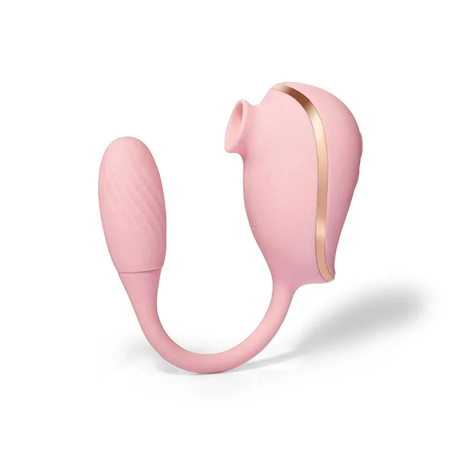 Xinghaoya Vibrating Egg Intimate Toys with Clit Sucker Xinghaoya Vibrating Egg Intimate Toys with Clit Sucker